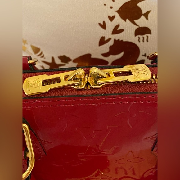 -SOMEWHAT RARE-💯% Authentic Vuitton Alma BB Rose Indien - Picture 16 of 17